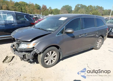 2016 Honda Odyssey Se from USA, damaged, VIN 5FNRL5H35GB078733